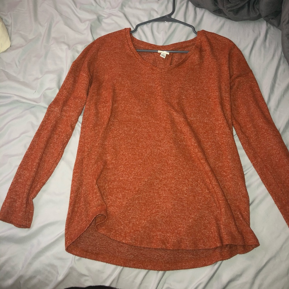 Rusty Orange soft sweater
